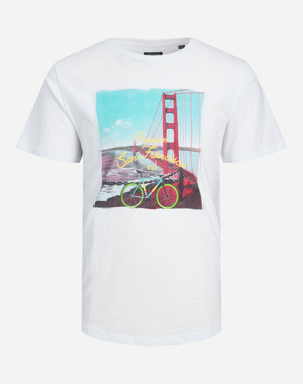 JACK&JONES BLUZKA JPRBLUFIXIE TEE SS CREW NECK PRSP23 JNR