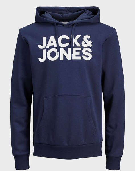 JACK&JONES BLUZA JJECORP LOGO SWEAT HOOD NOOS