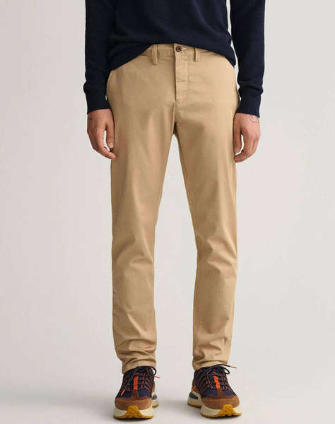 GANT SPODNIE HALLDEN TWILL CHINOS