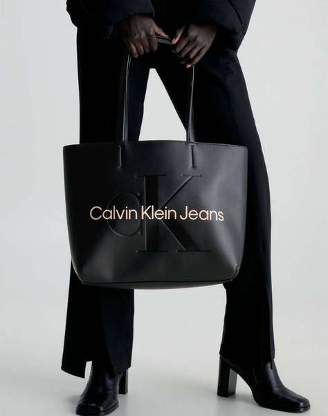 CALVIN KLEIN SHOPPER BAG (wymiary: 32 x 45 x 12 cm.)