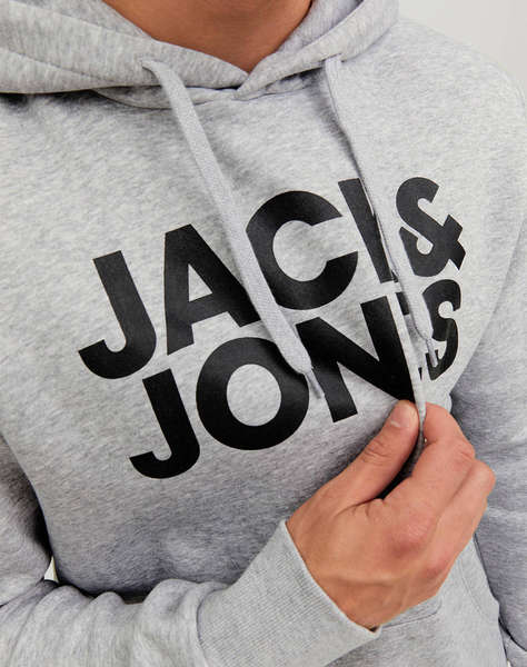 JACK&JONES BLUZA JJECORP LOGO SWEAT HOOD NOOS