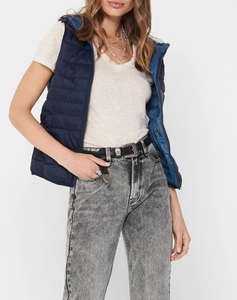 ONLY ONLNEWTAHOE HOOD WAISTCOAT OTW NOOS KURTKA